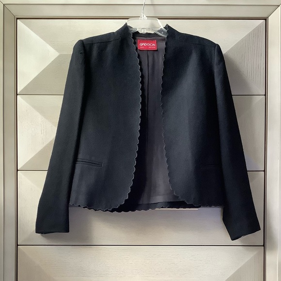 Sasson Jackets & Blazers - VINTAGE SASSON WOMEN’S BLAZER JACKET  - BLACK - SIZE M
